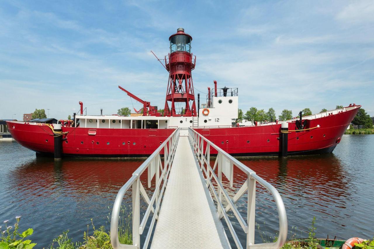 Hotel Lightship Amsterdam Exterior foto