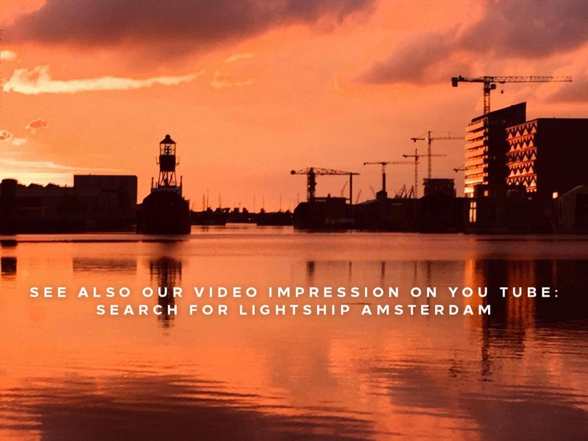 Hotel Lightship Amsterdam Exterior foto
